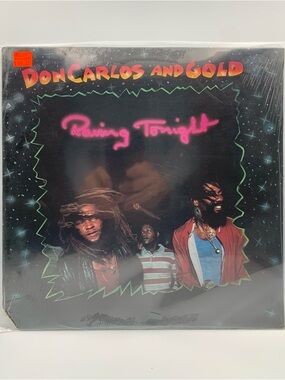 RARE! REGGAE Vinyl LP Record Don Carlos And Gold Raving Tonight 1983 NEW~SEALED!